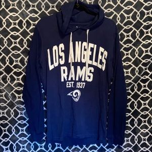 Great condition LA Rams thermal hoodie.